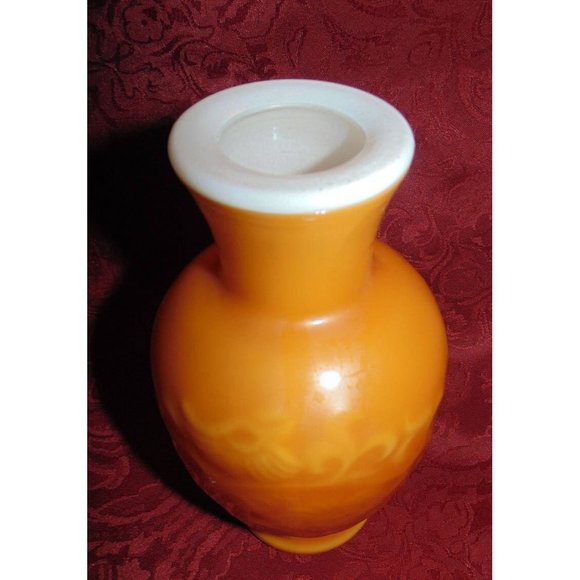Avon Amber Spring Bouquet Fragrance Vase 1980s - Picture 4 of 5